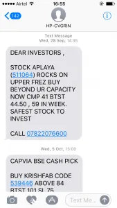 Here is an another message and now You're confident to buy, right? It must be hot stock.